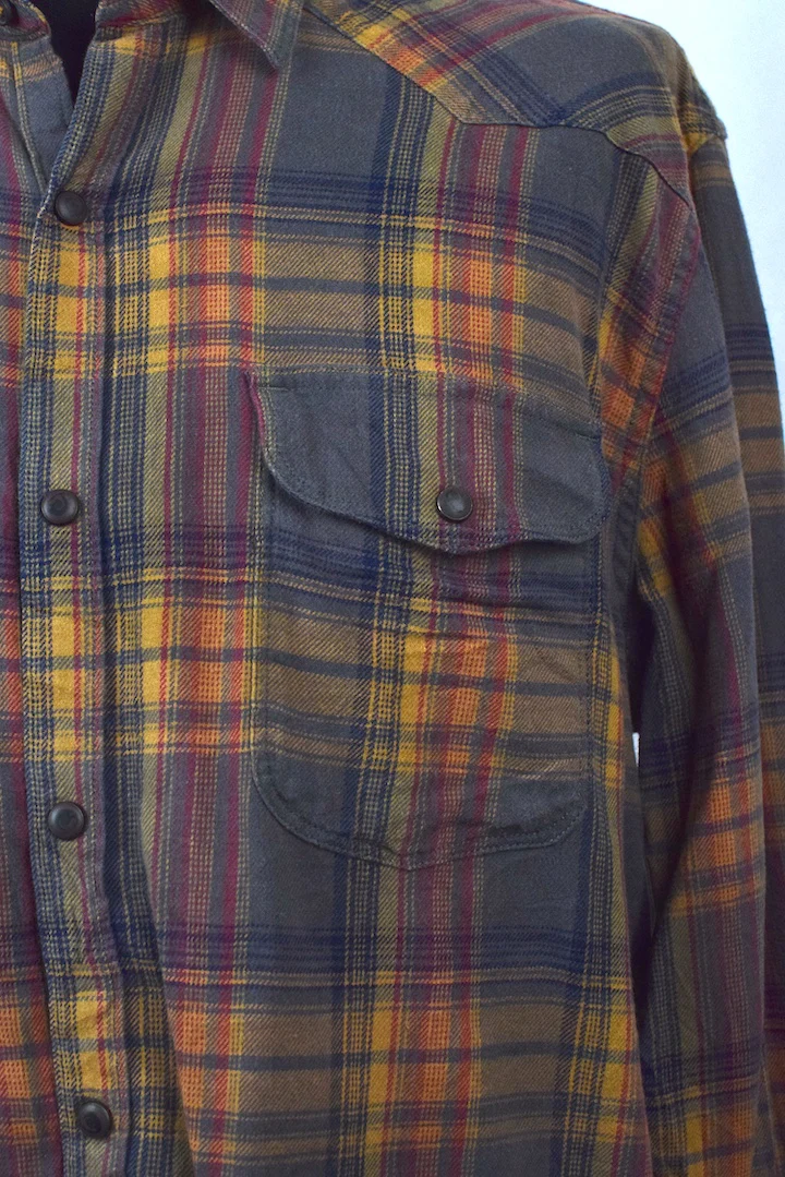 Lucky Brand Checkered Flannel Shirt - Image 2