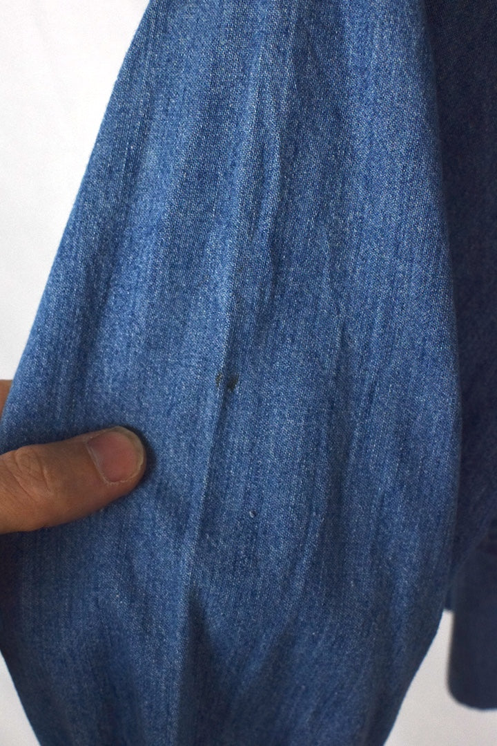Reworked Tie Up Denim Top - Image 4