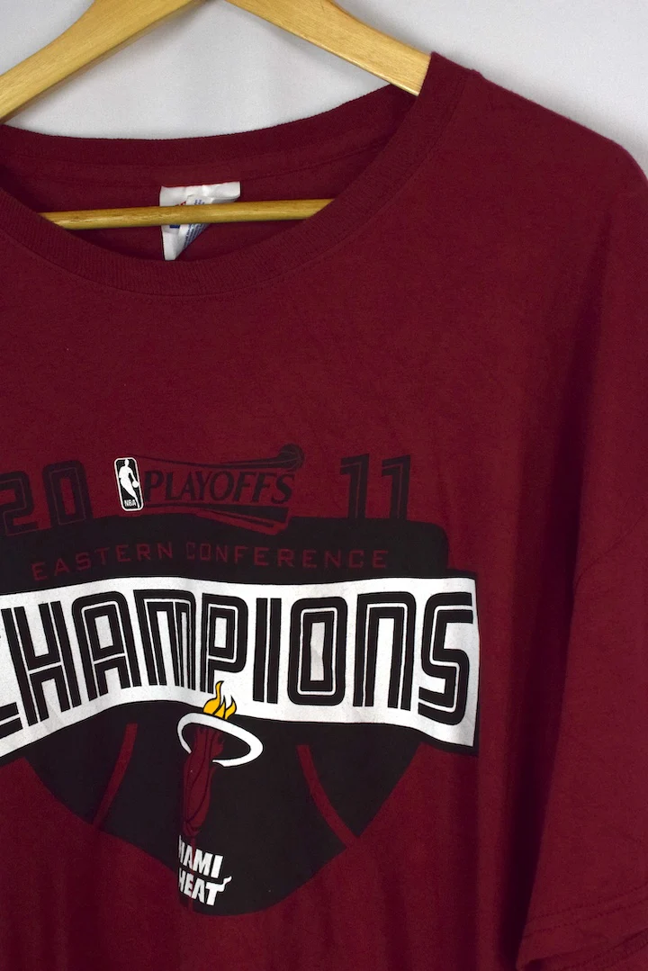 2011 Miami Heat NBA T-shirt - Image 2