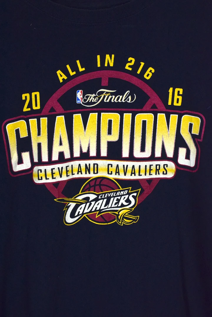 2016 Cleveland Cavaliers NBA T-shirt - Image 3