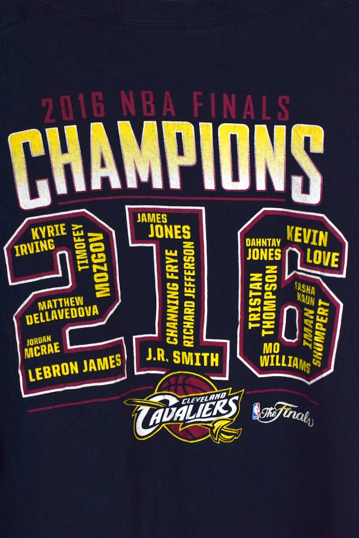 2016 Cleveland Cavaliers NBA T-shirt - Image 6