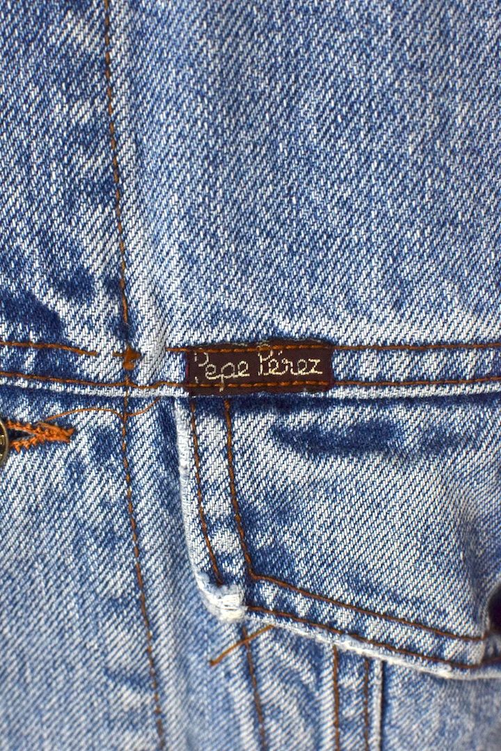 Pepe Perez Brand Denim Jacket - Image 3