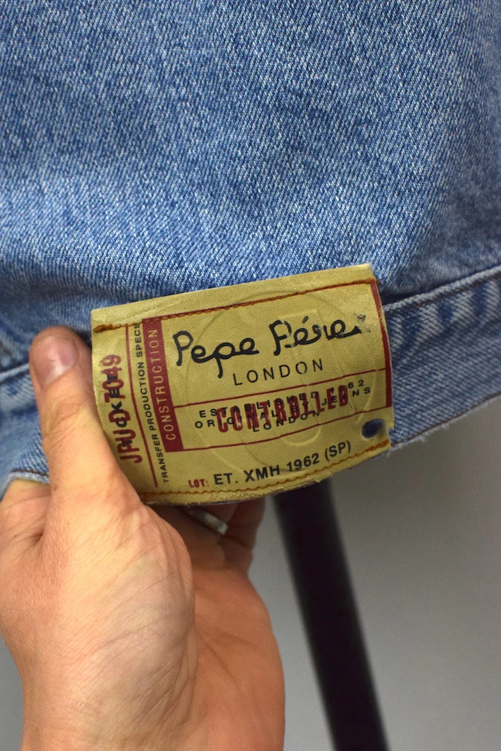 Pepe Perez Brand Denim Jacket - Image 6