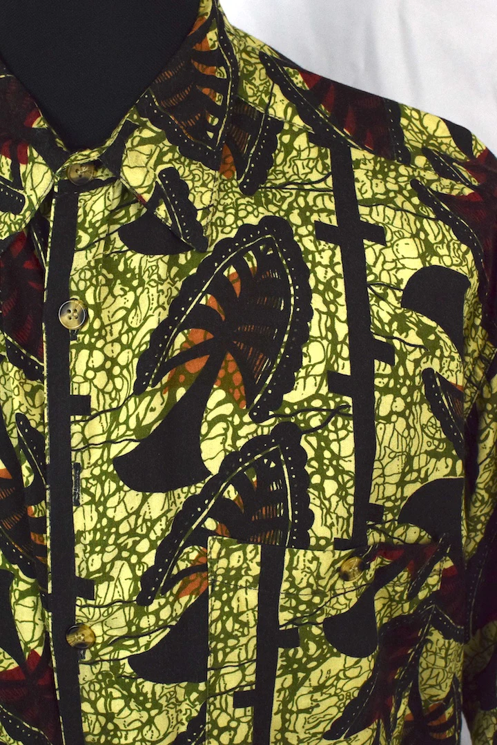 Abstract Tree Print Shirt - Image 2
