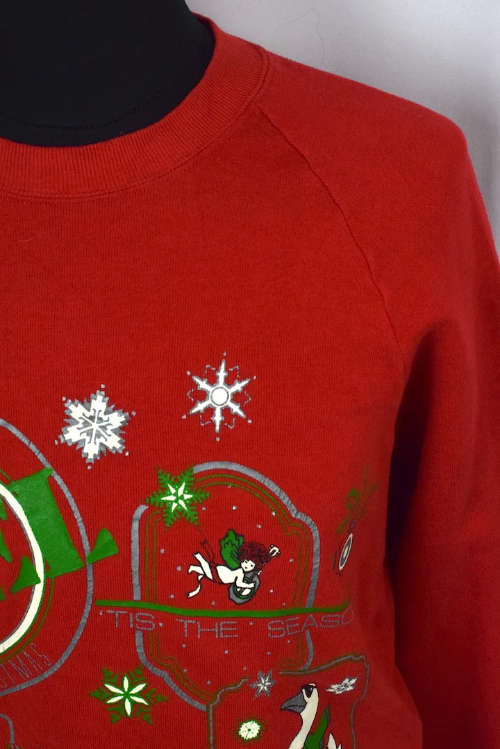80s/90s 'Tis the Season Sweatshirt - Image 2