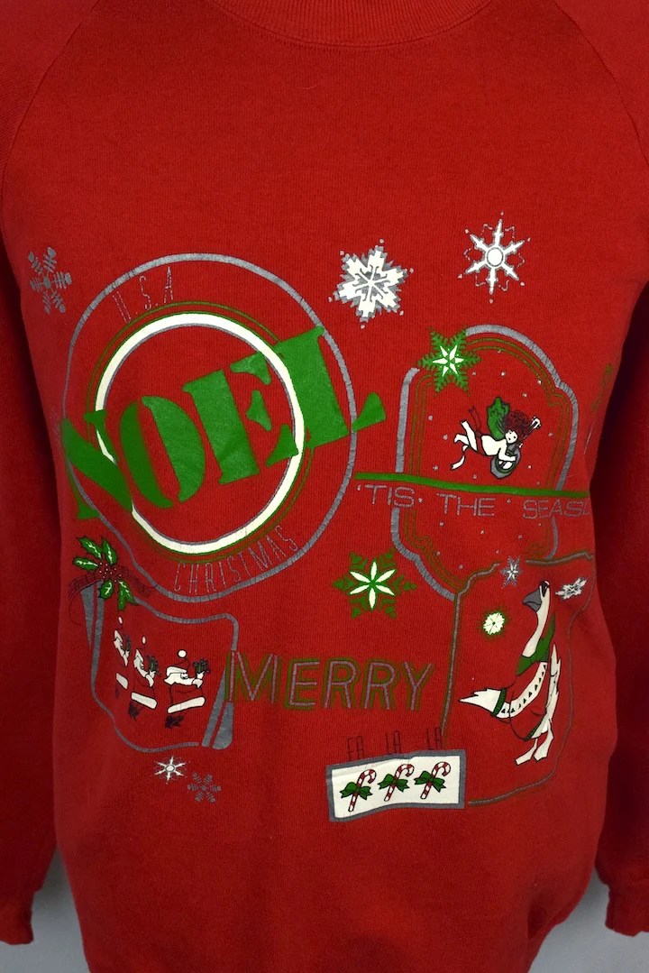 80s/90s 'Tis the Season Sweatshirt - Image 3