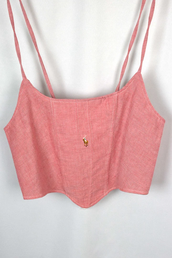 Reworked Ralph Lauren Brand Corset Top - Image 2