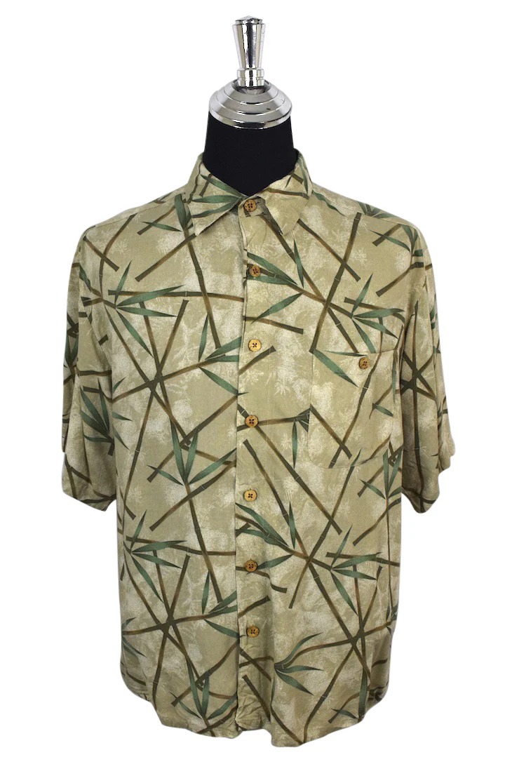 Bamboo Print Party Shirt