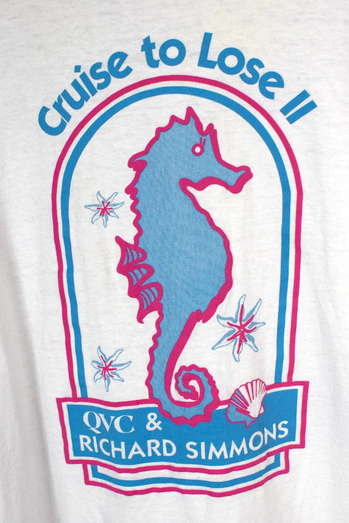 Signed 1993 Richard Simmons Cruise T-shirt - Image 3