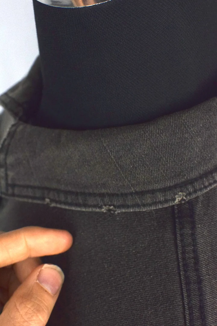 Black Denim Jacket - Image 5