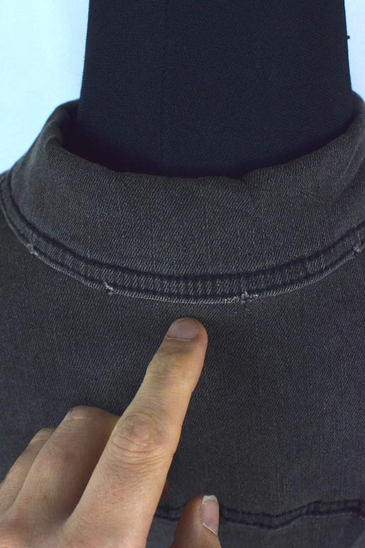Black Denim Jacket - Image 6