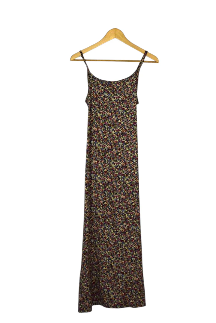 Reworked Floral Print Dress