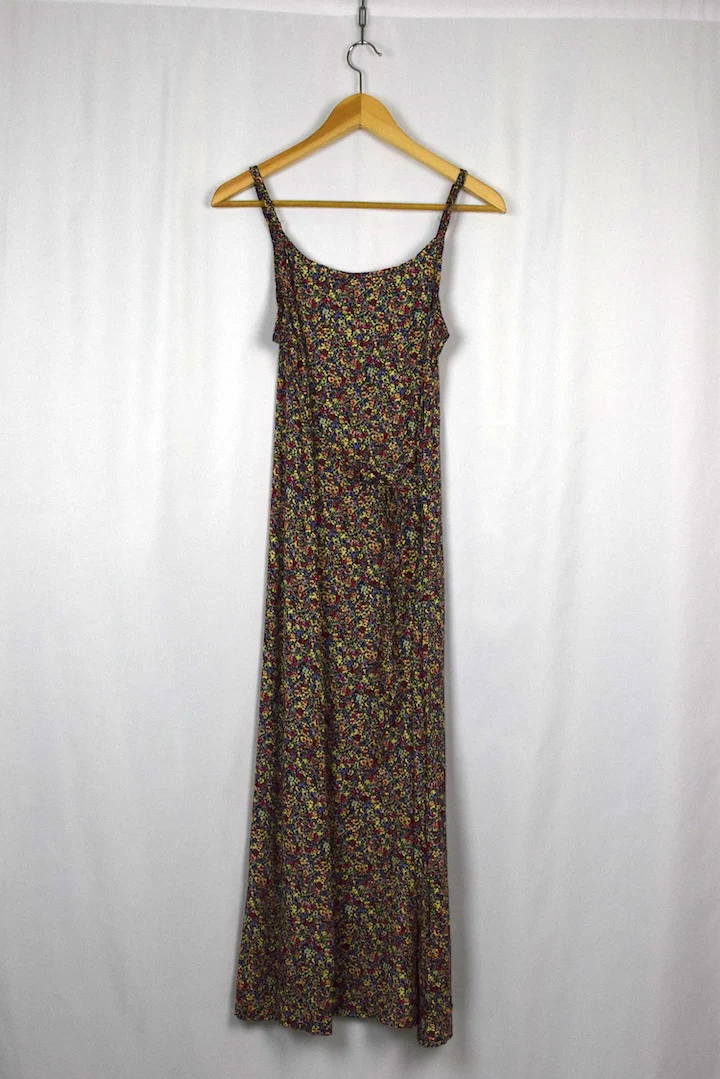 Reworked Floral Print Dress - Image 3