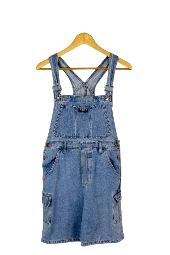Short Denim Overalls