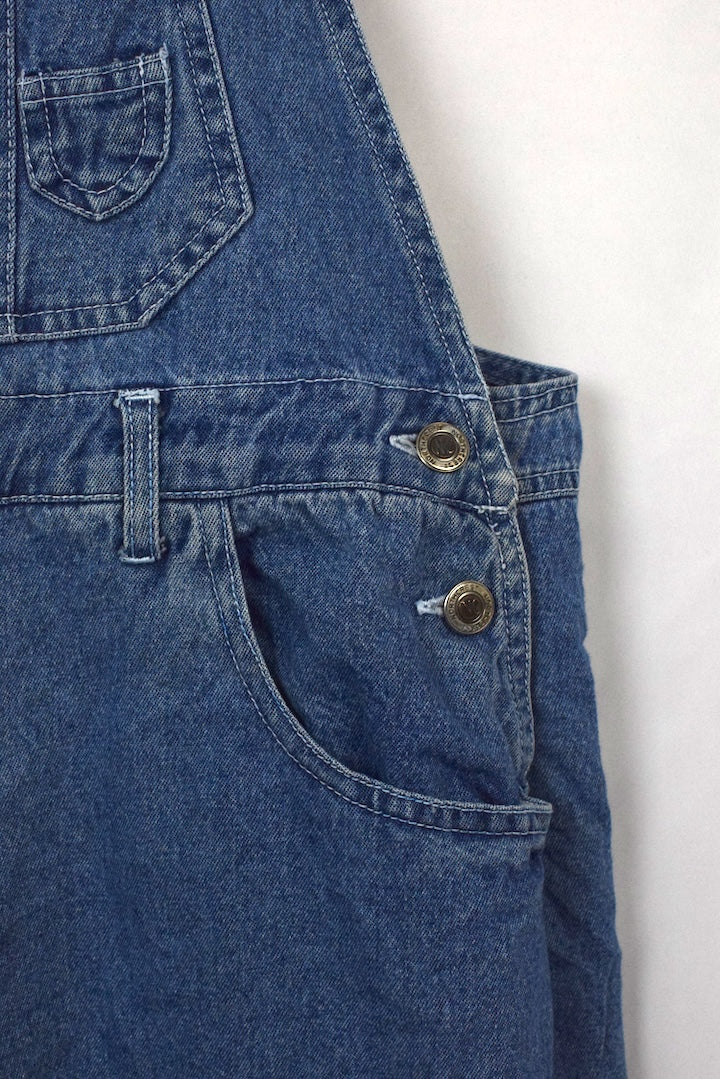 Short Denim Overalls - Image 3