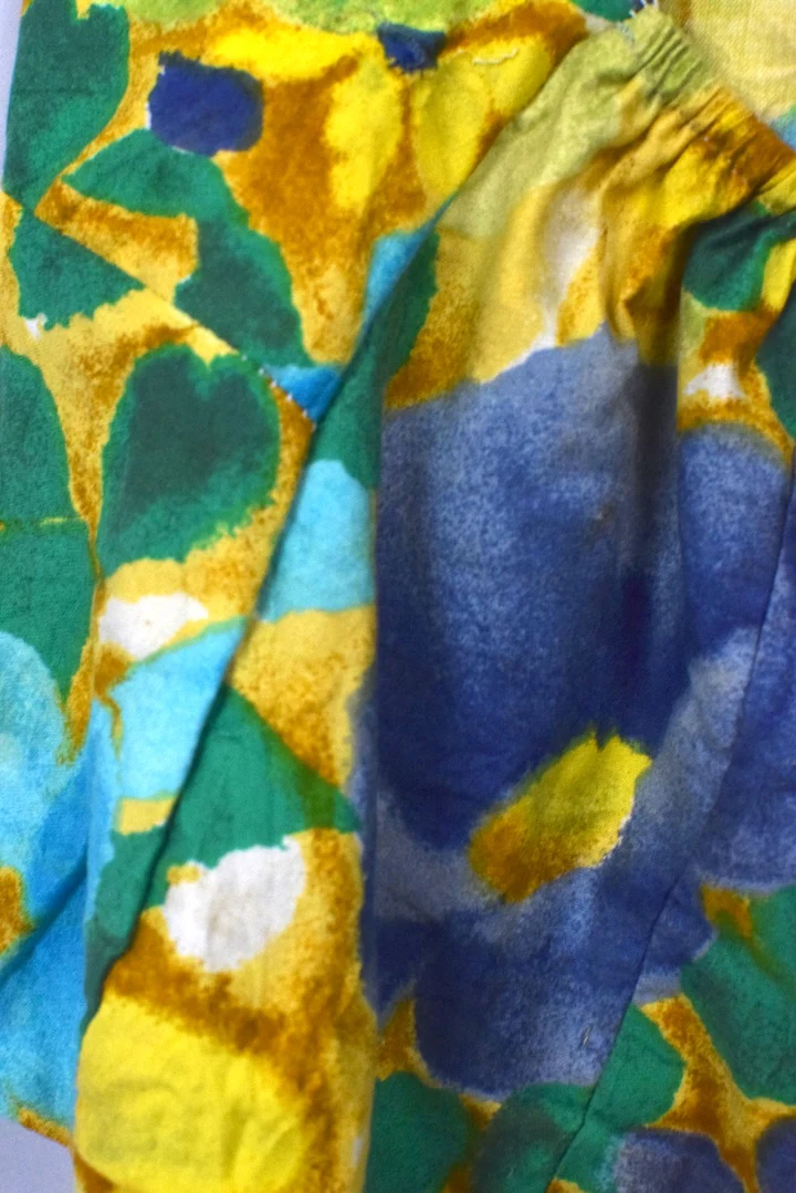 Reworked Floral Print Tie-Up Top - Image 4