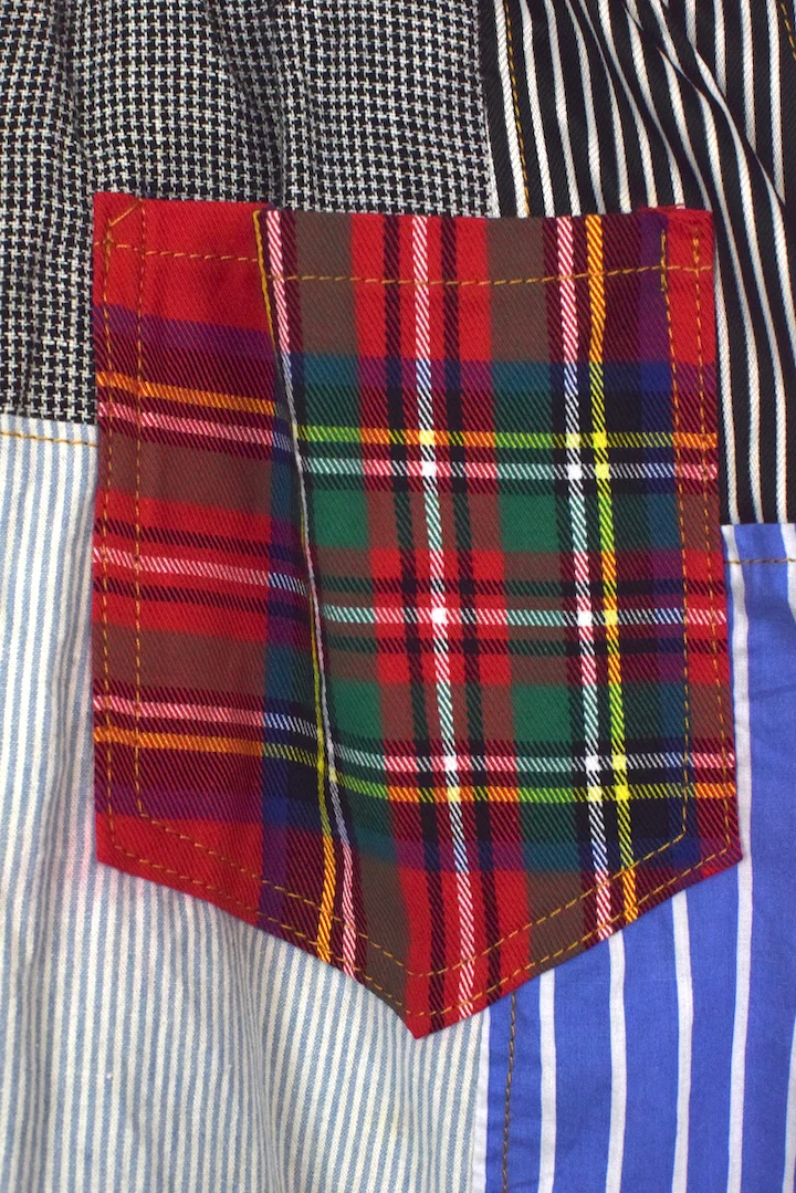 Reworked Patchwork Shorts - Image 4