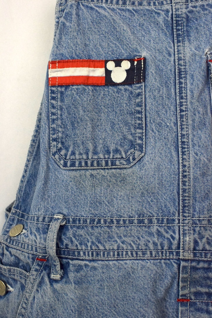 Mickey Mouse Denim Overalls - Image 3