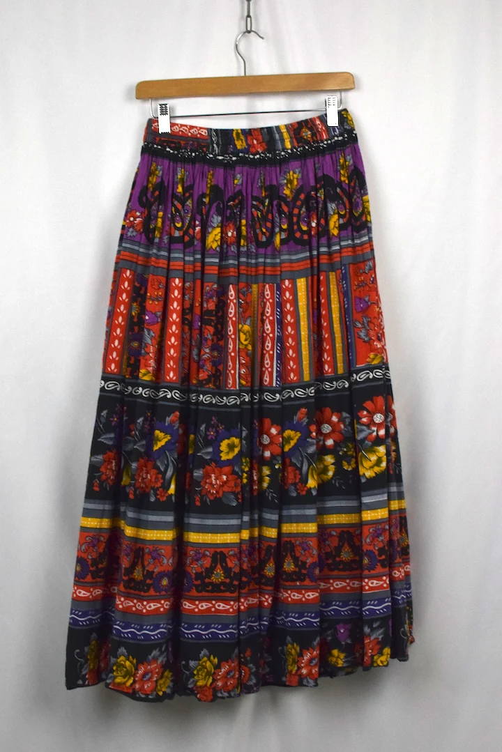 Floral Print Skirt - Image 3