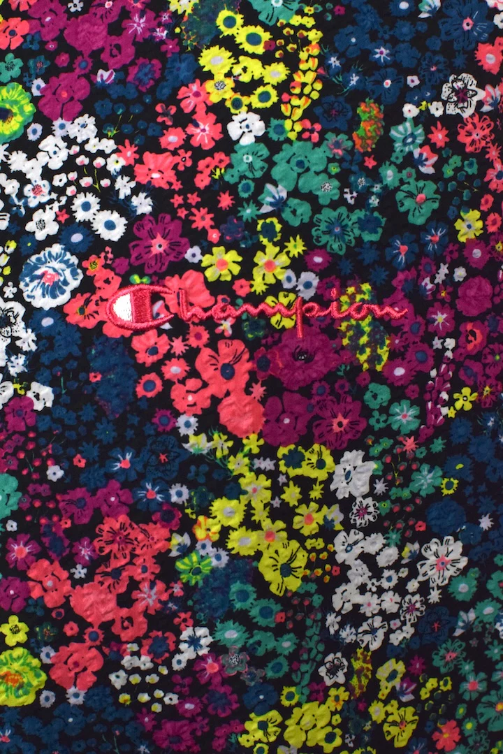 Champion Brand Floral Print Spray Jacket - Image 2