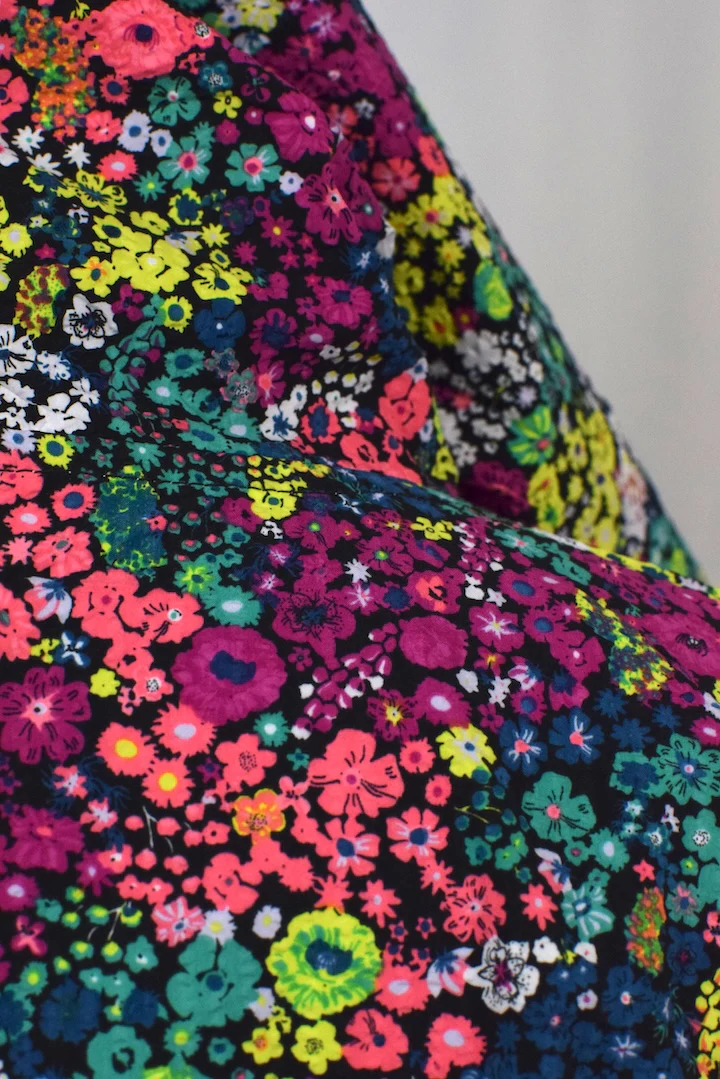 Champion Brand Floral Print Spray Jacket - Image 4