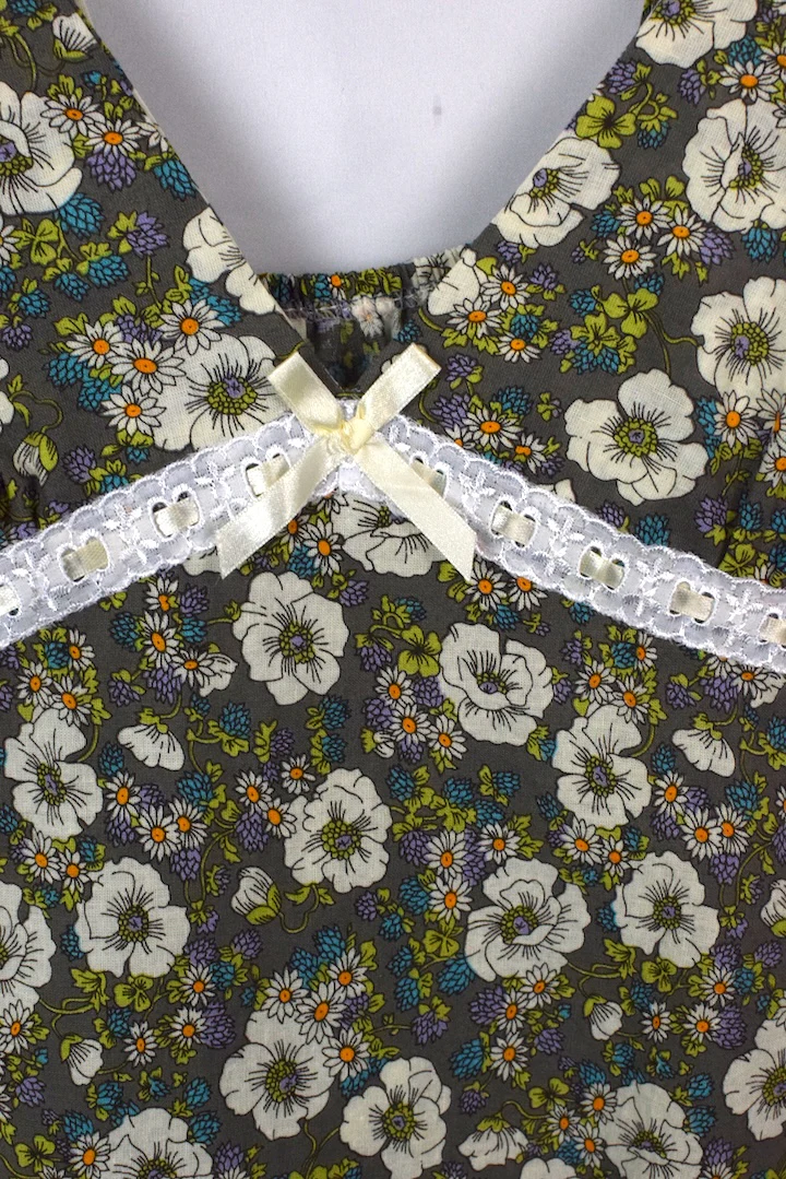 Reworked Floral Print Top - Image 2