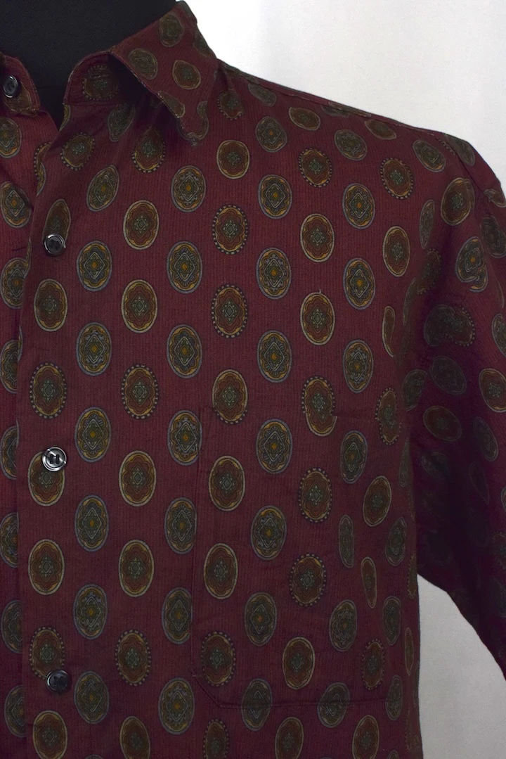 Abstract Print Shirt - Image 2