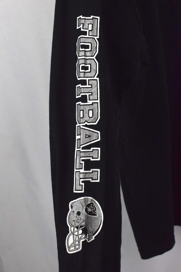 Oakland Raiders NFL Long Sleeve T-shirt - Image 4