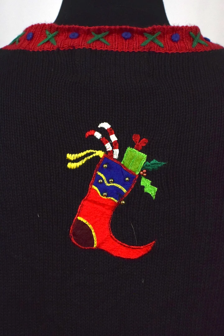 Christmas Stocking Knitted Jumper - Image 5