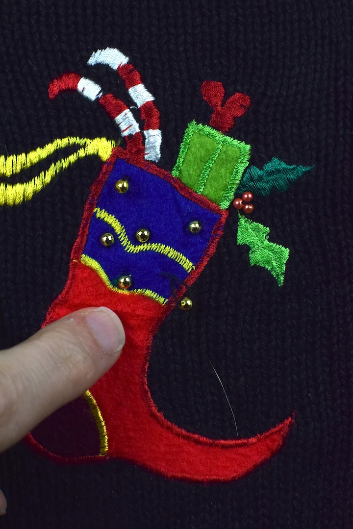Christmas Stocking Knitted Jumper - Image 6