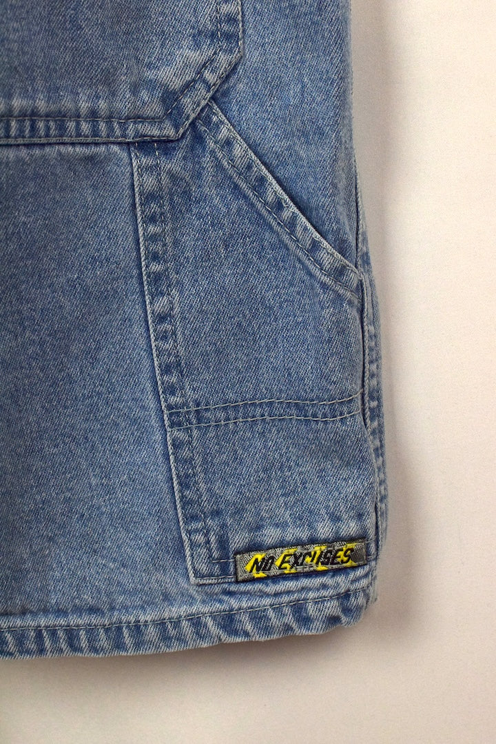 No Excuses Brand Denim Overalls - Image 6
