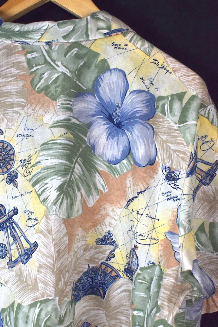 Floral Nautical Print Top - Image 3