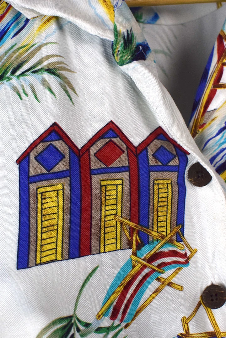 Tropical Holiday Tie-Up Top - Image 3