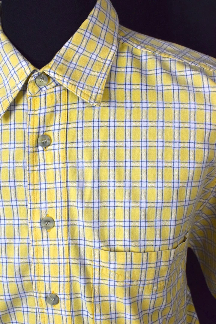 Yellow Checkered Shirt - Image 2