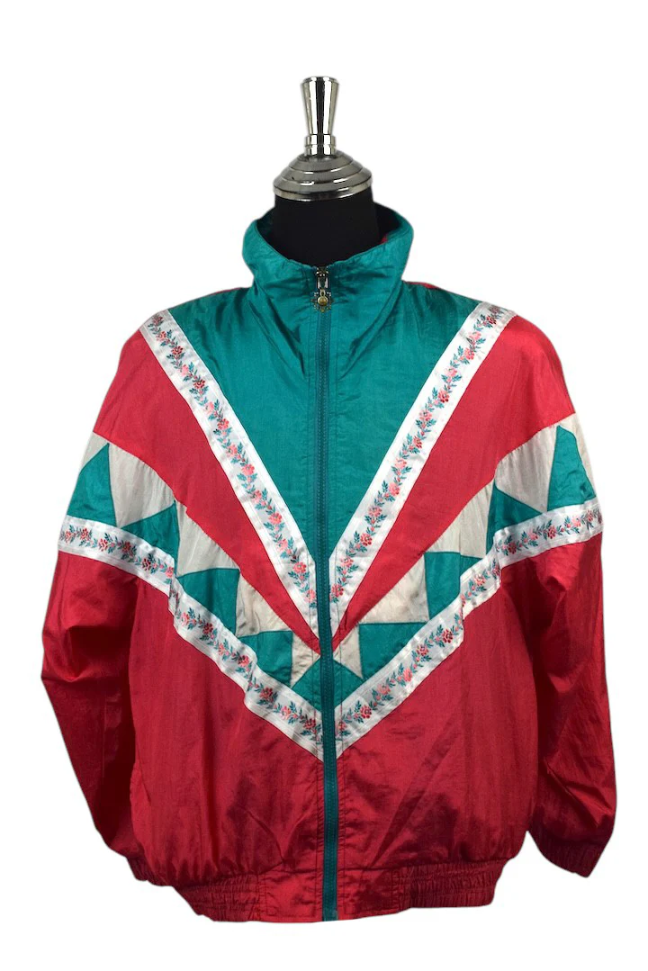 80s Floral Spray Jacket