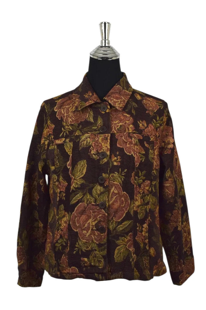 Floral Print Jacket