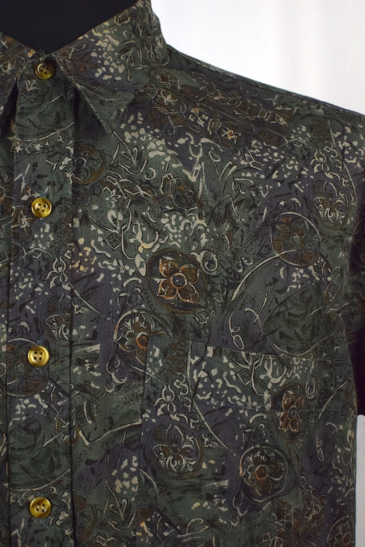 Abstract Print Party Shirt - Image 2