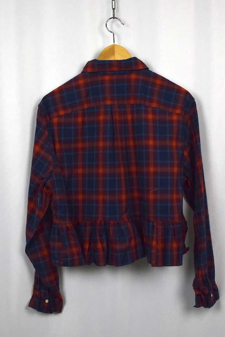 Reworked Cropped Ralph Lauren Brand Top - Image 3