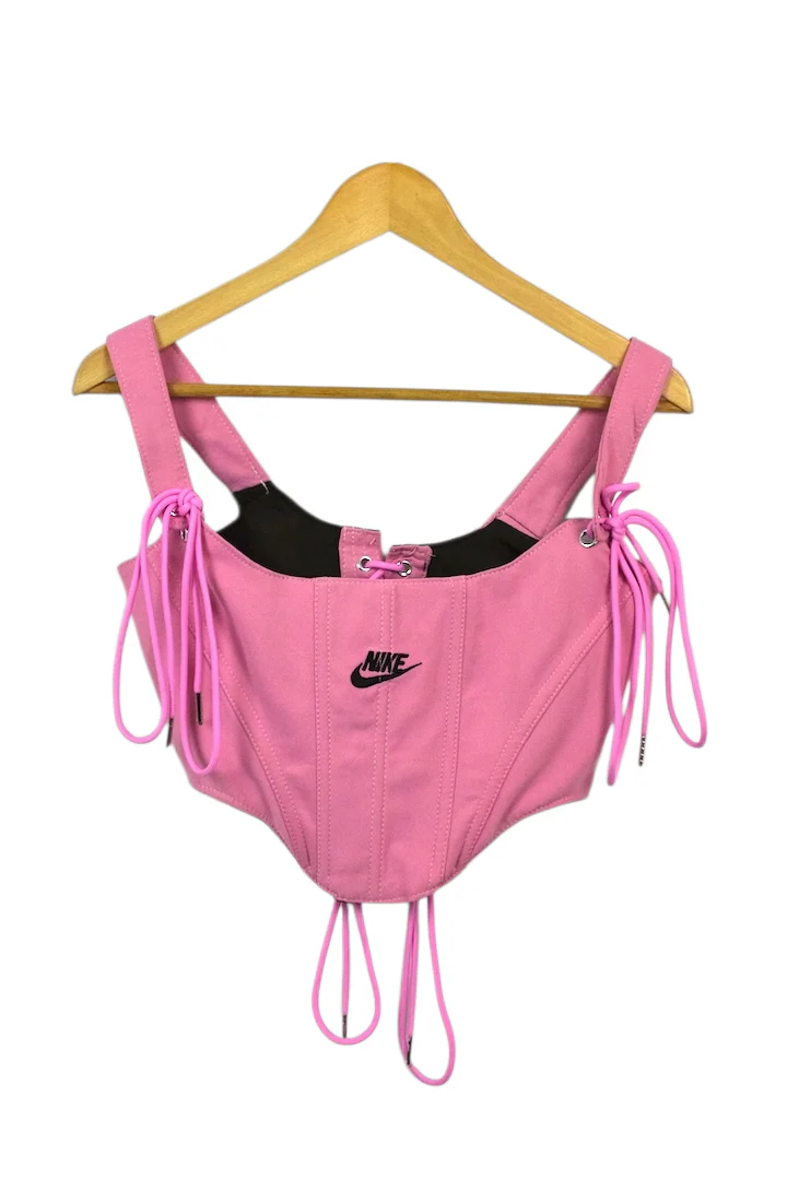 Reworked Nike Corset Style Top