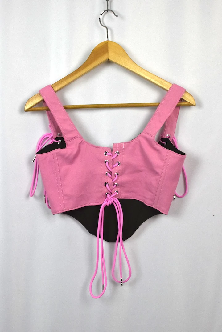 Reworked Nike Corset Style Top - Image 3