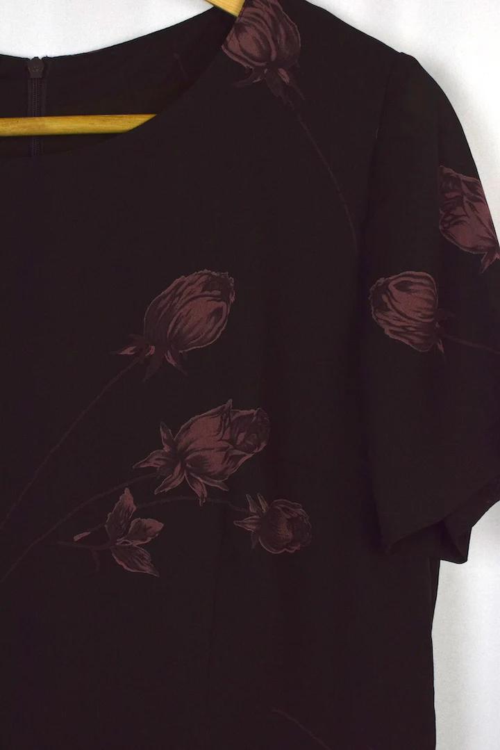 Reworked Floral Print Dress - Image 2