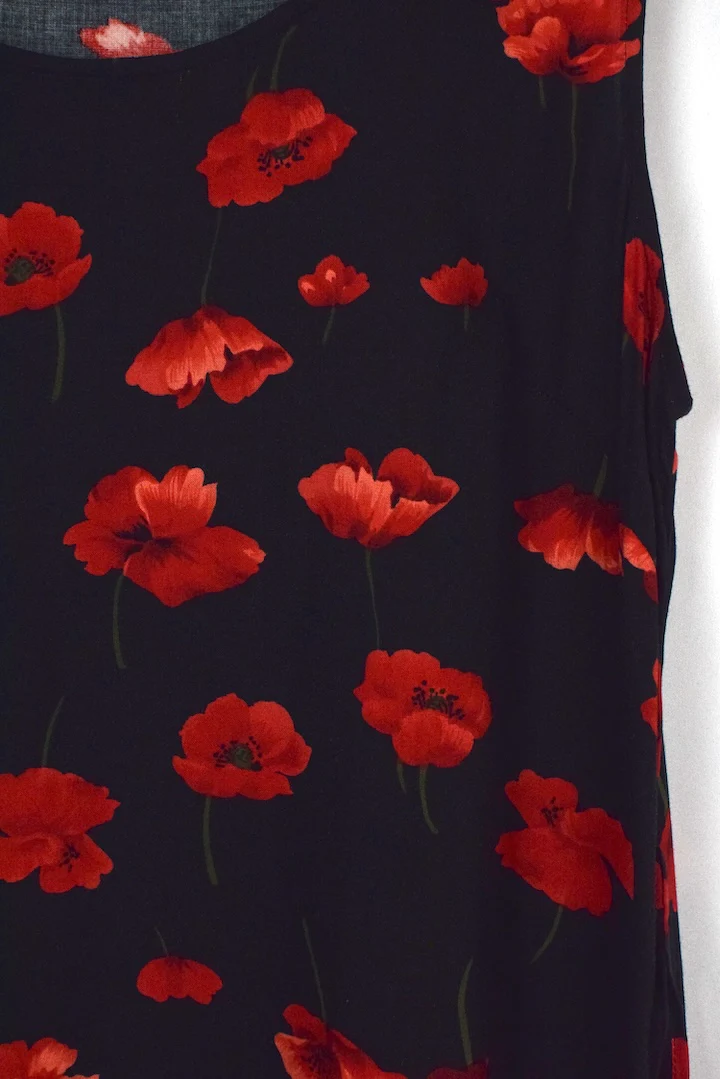 Poppy Print Dress - Image 2