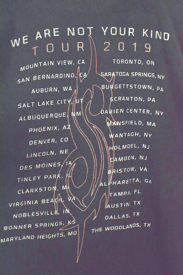 2019 Slipknot Tour T-shirt - Image 4