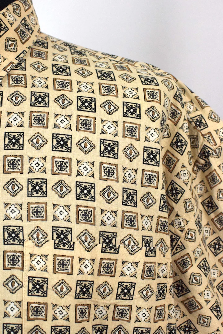 Tile Print Shirt - Image 2
