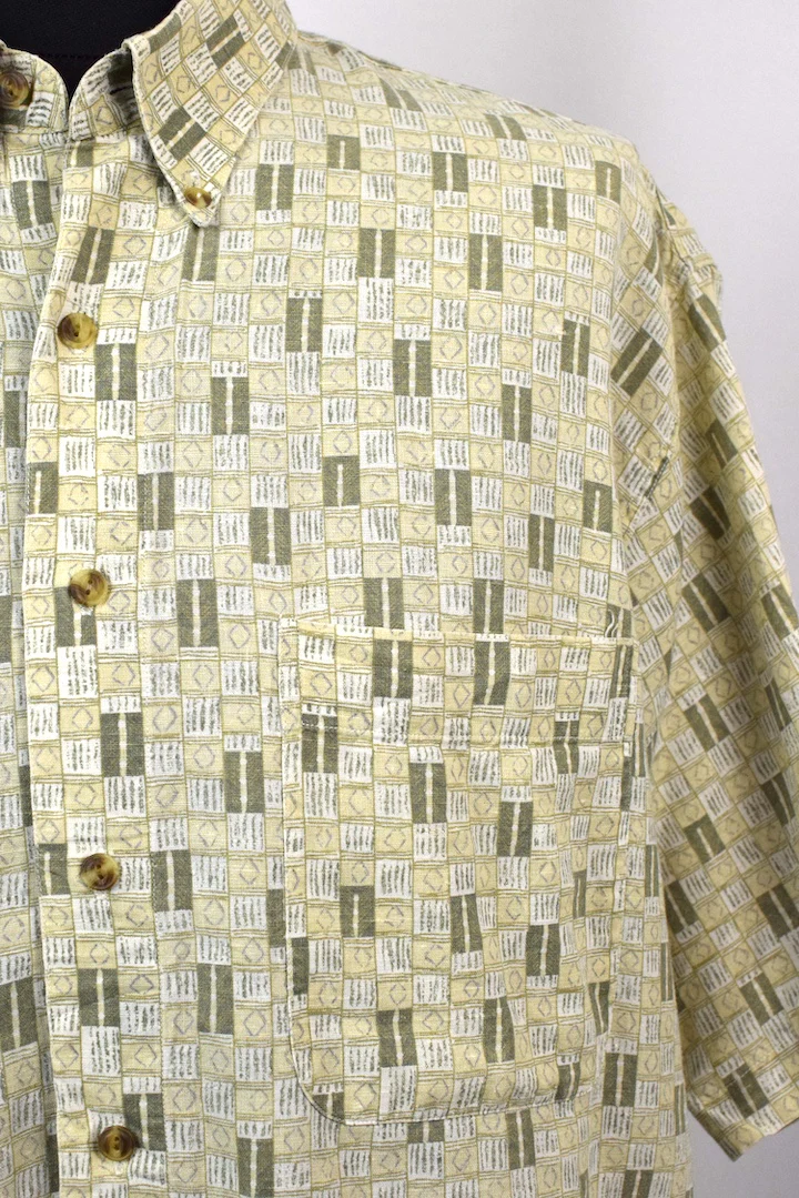 Tile Print Shirt - Image 2