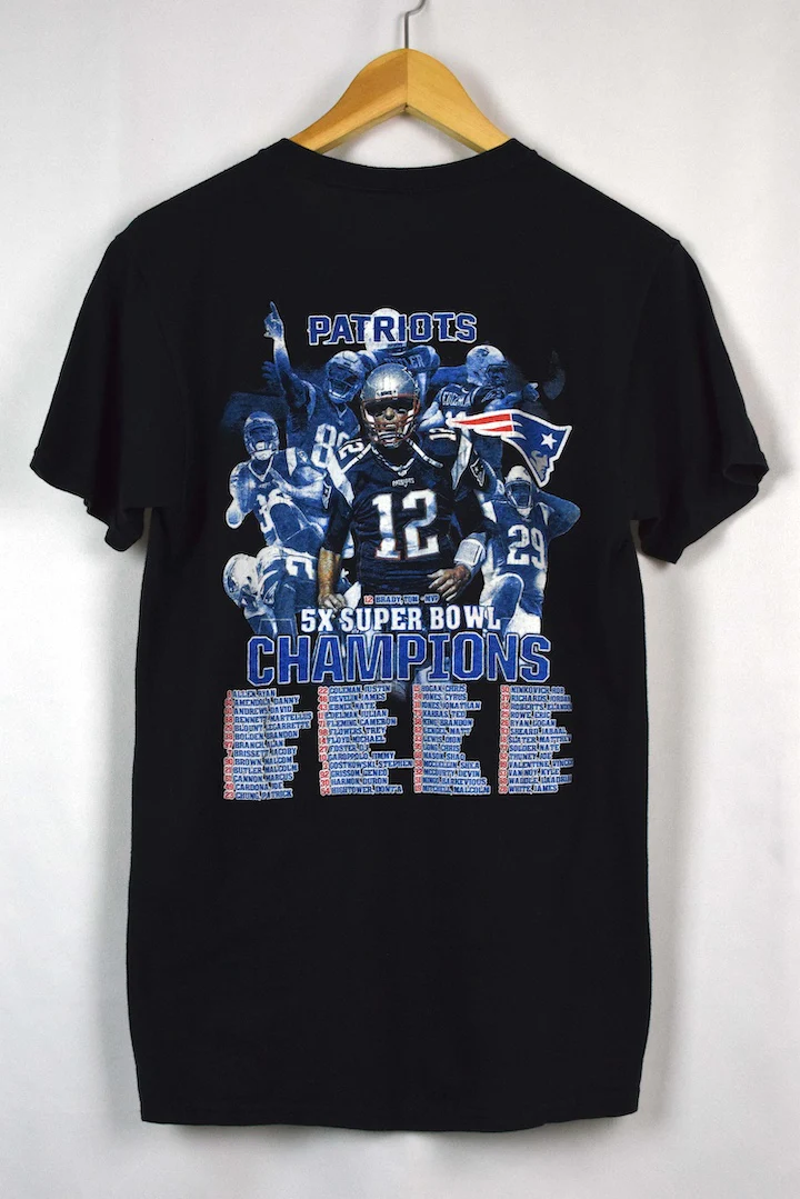 2018 New England Patriots NFL T-shirt - Image 4