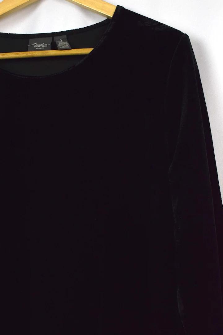 Tassled Velvet Top - Image 2
