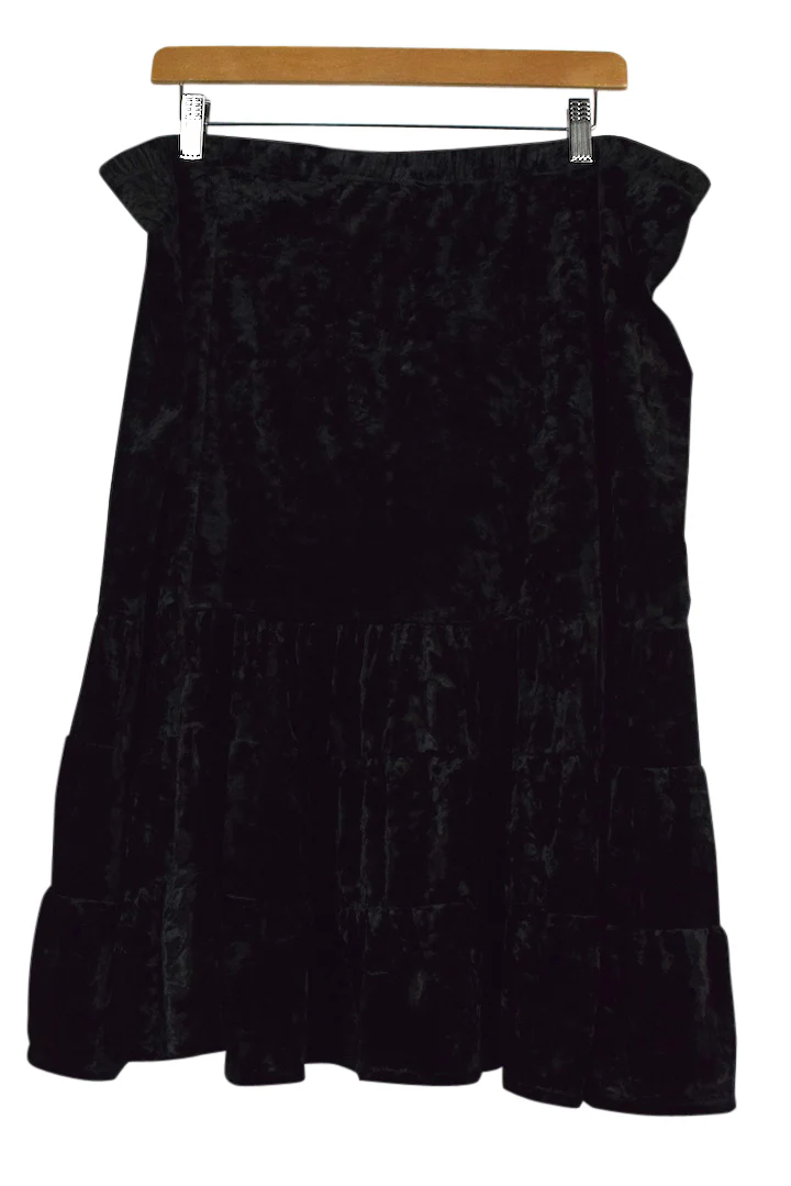 90s Velvet Skirt