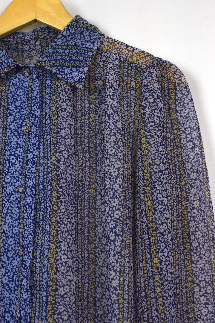 Reworked Floral Print Blouse - Image 2