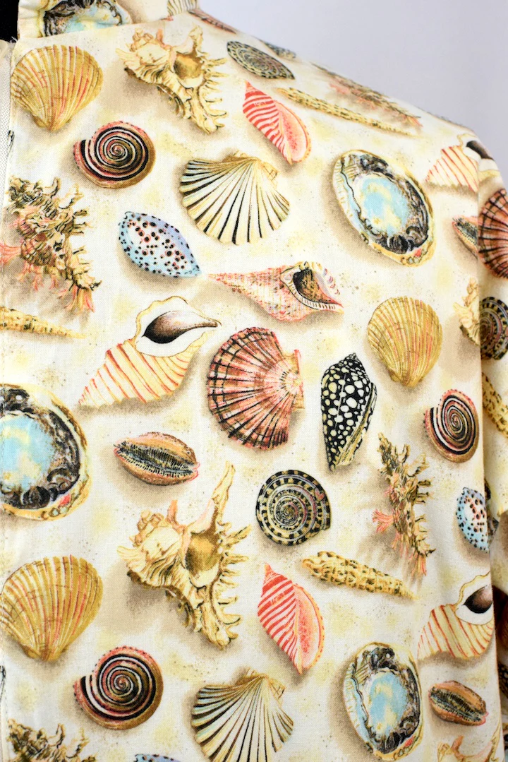 Sea Shell Print Spray Jacket - Image 2